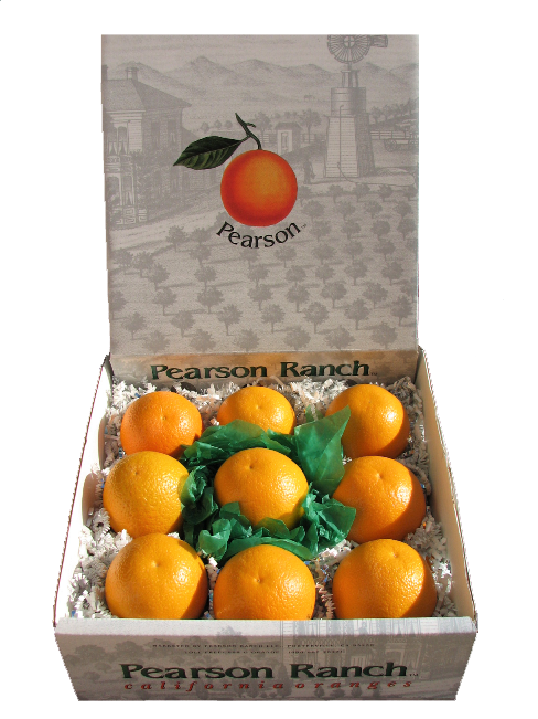 9 Orange Gift Box