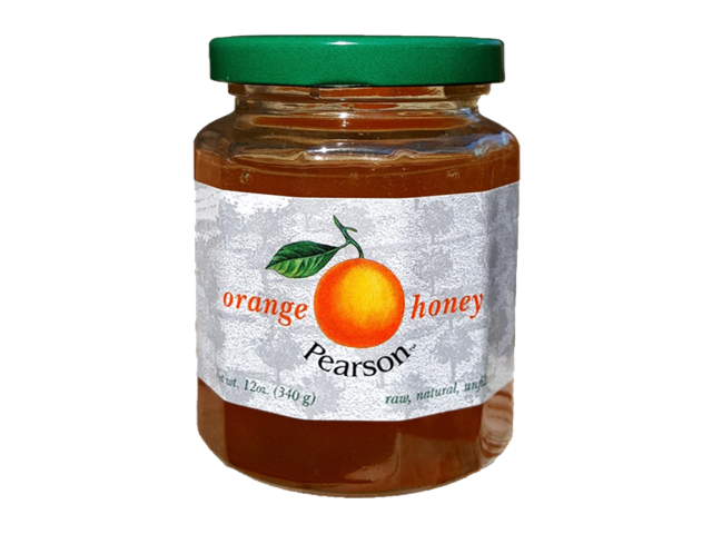 12oz Jar Pearson Ranch Orange Blossom Honey